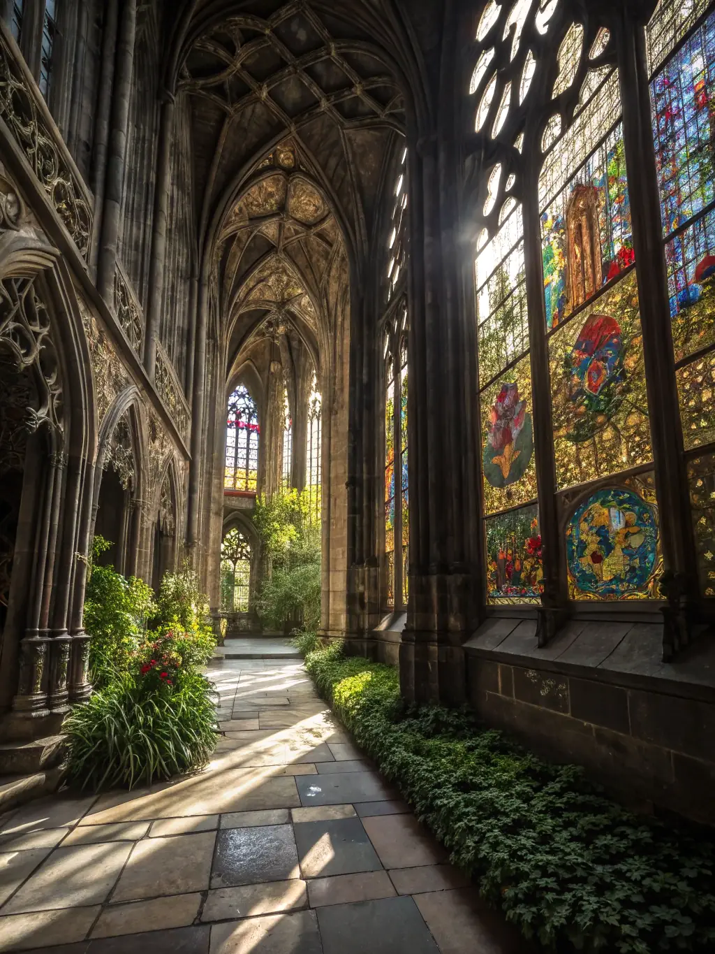 A photograph showcasing the architectural details of the Saint-Martin Church, highlighting the historical significance and beauty of the building.